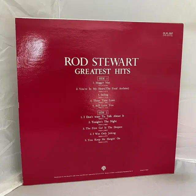 ROD STEWART LP / AA617