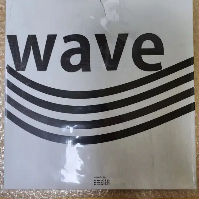 wave to earth 웨이브투어스 lp 미개봉 새제품