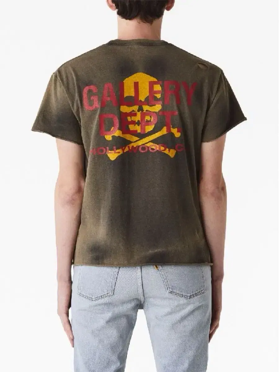 GalleryDepartments Graphic Printed Washed Cotton T-shirt