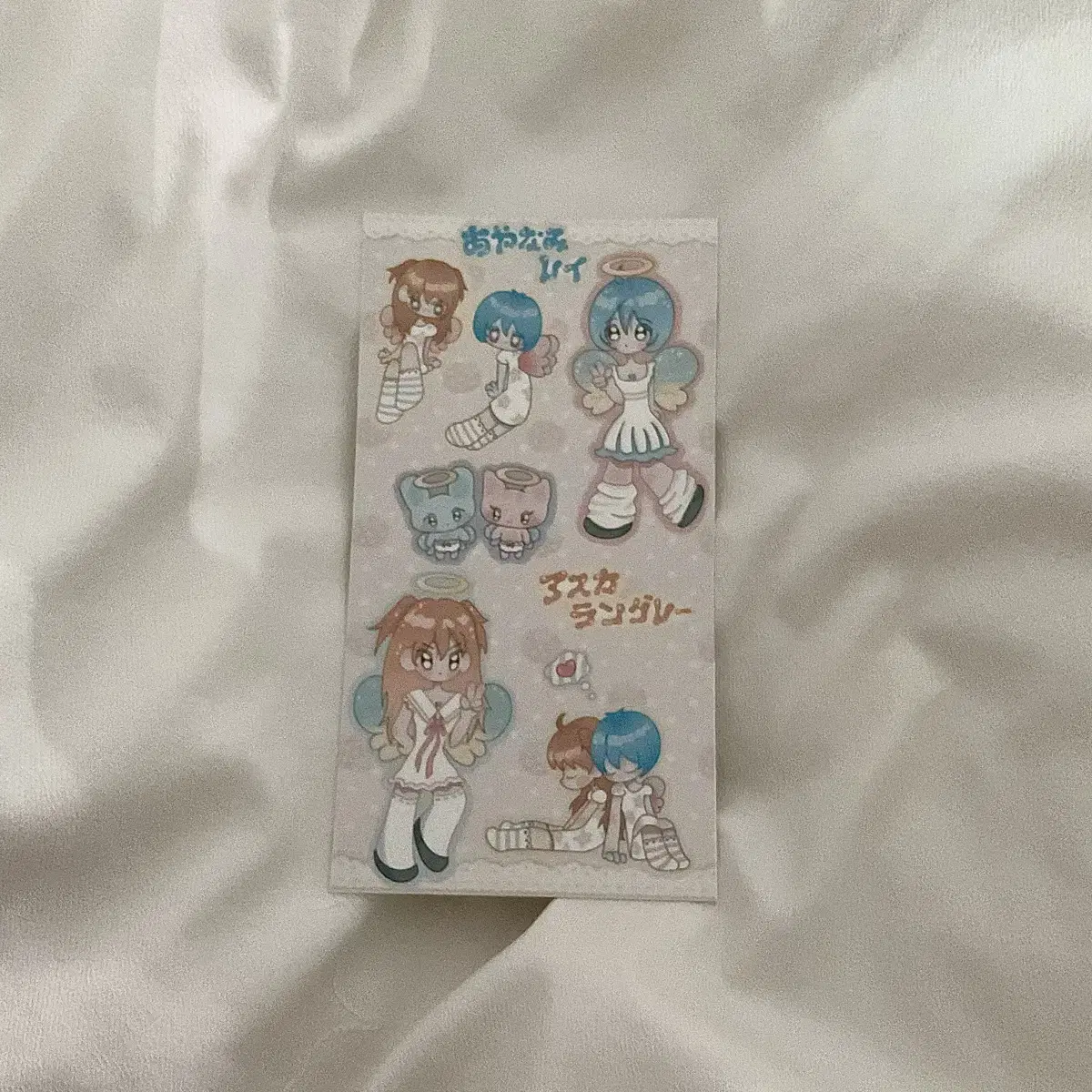 Evangelion lay Asuka sticker Tongpan