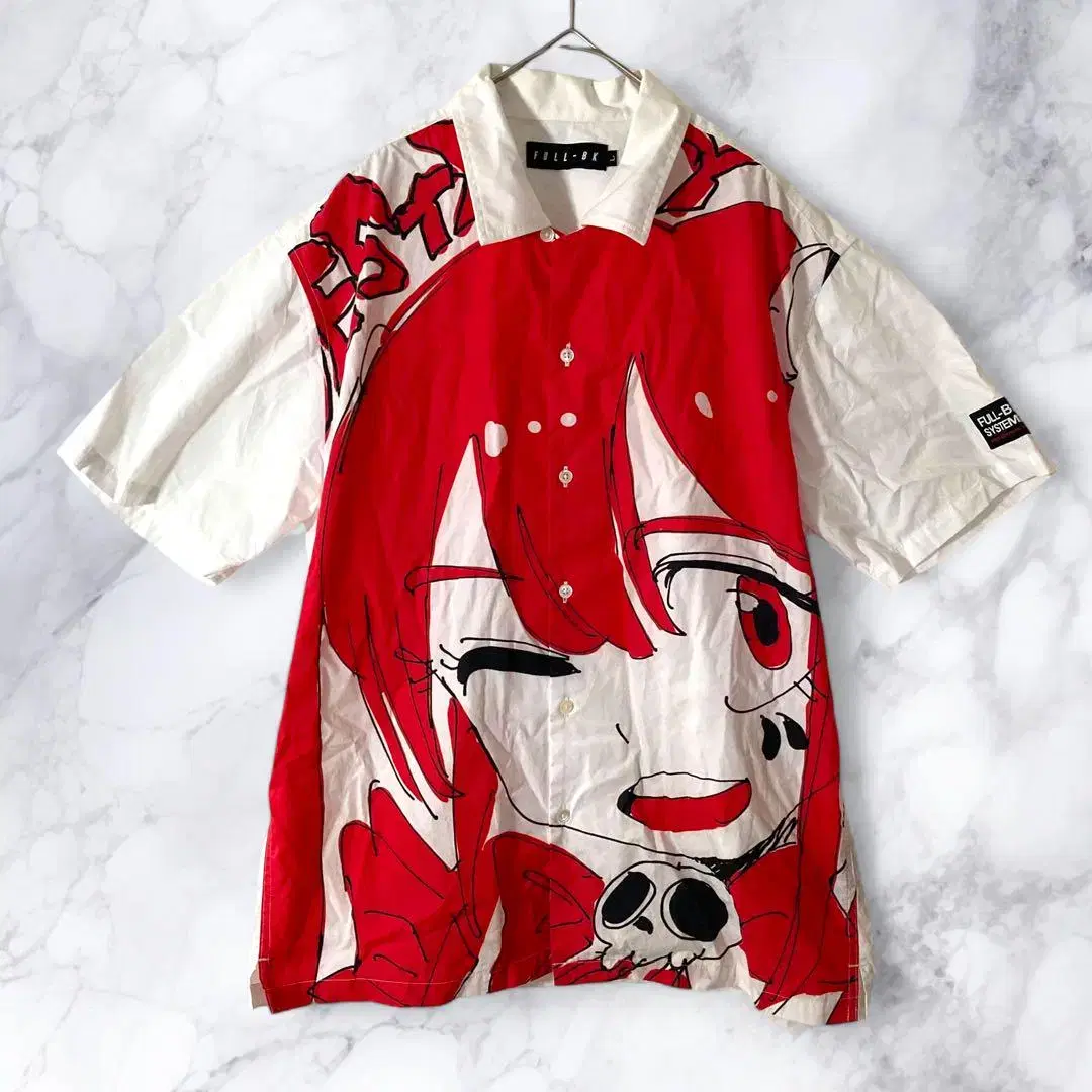 메루카리의 FULL-BK 172 jun inagawa FULL-BK ANARCHY SHIRT 을 번개 