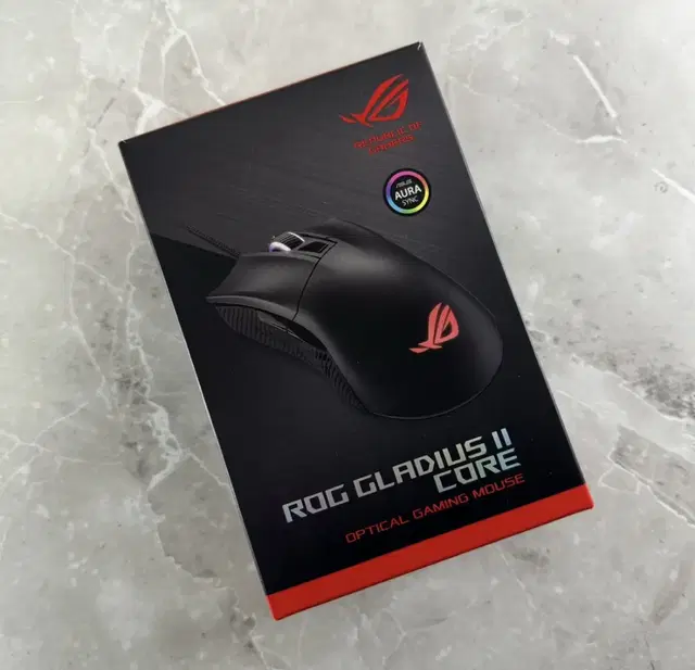 ASUS ROG 게이밍 마우스 글라디우스 2 코어