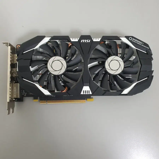 [무료배송] 중고 MSI 지포스 GTX1060 OC D5 3GB 윈드스톰