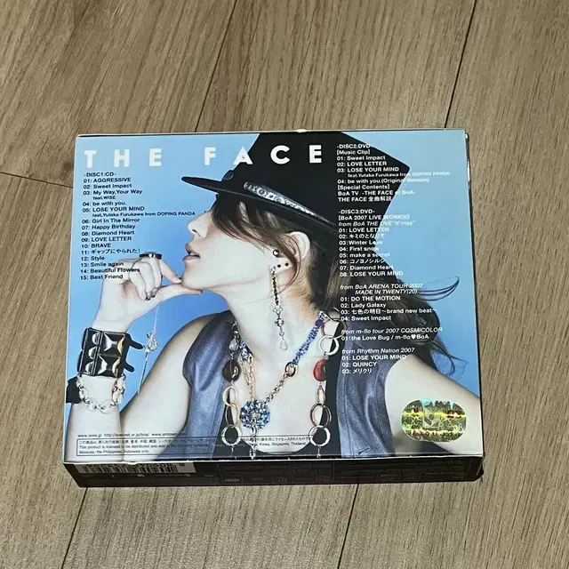 The face BOA (더페이스보아) cd 음반