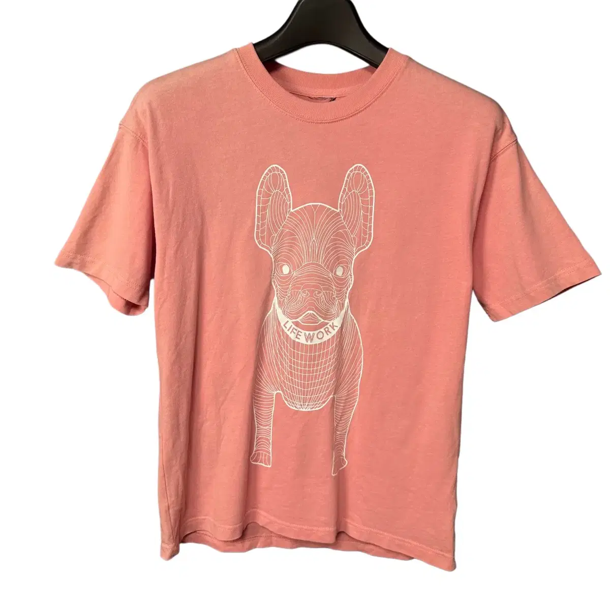 XS Lifework Printed Pink Short Sleeve T-Shirt