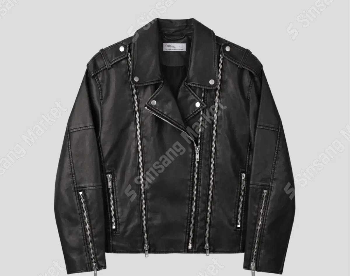 Aged Leather Jacket (New)