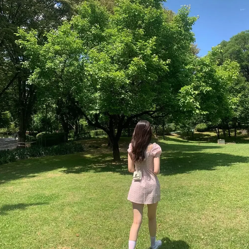 최저가) 제니오 heart pansy dress - light pink