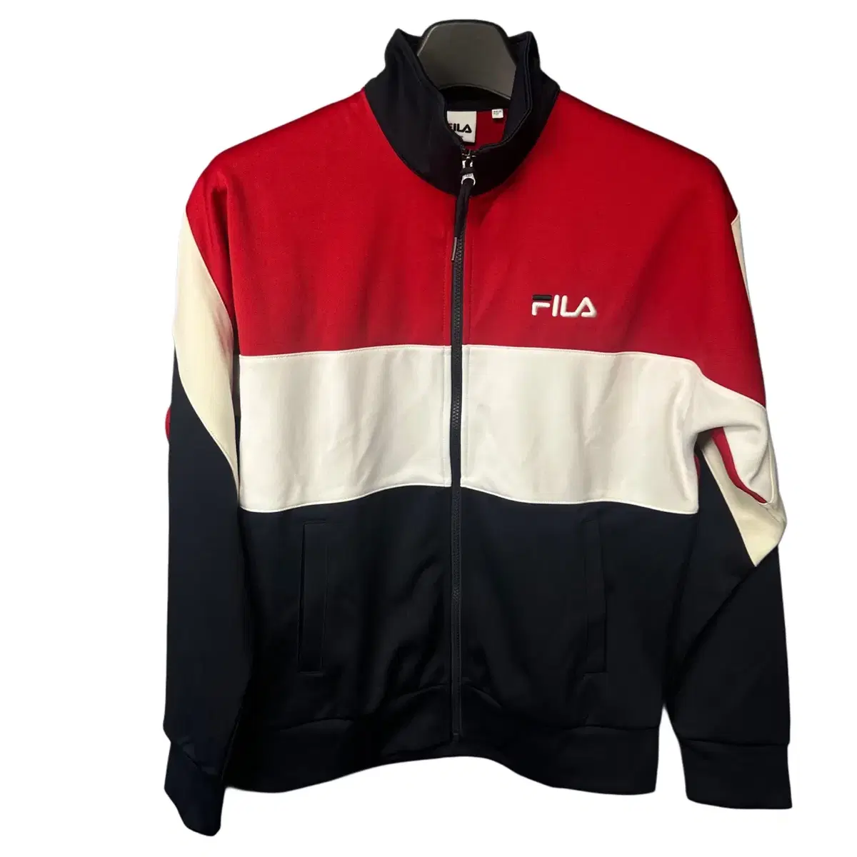 M FILA Logo Training Zip-Up Jacket