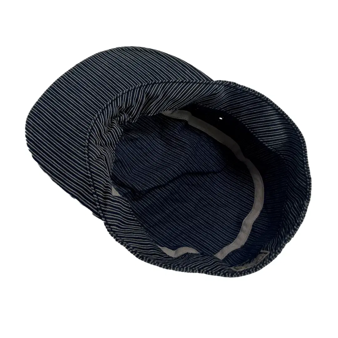 AT LAST CO DENIM HICKORY WORK CAP