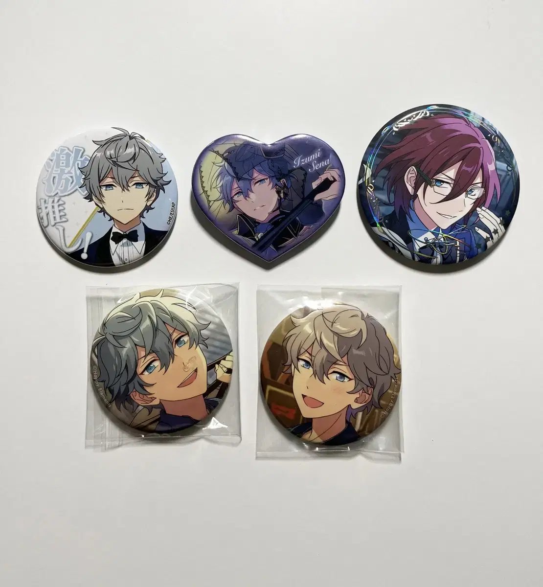 Angsta Sena Izumi Saegusa Ibara CanBadge Ibekore 5th Anniversary Badge Itabag