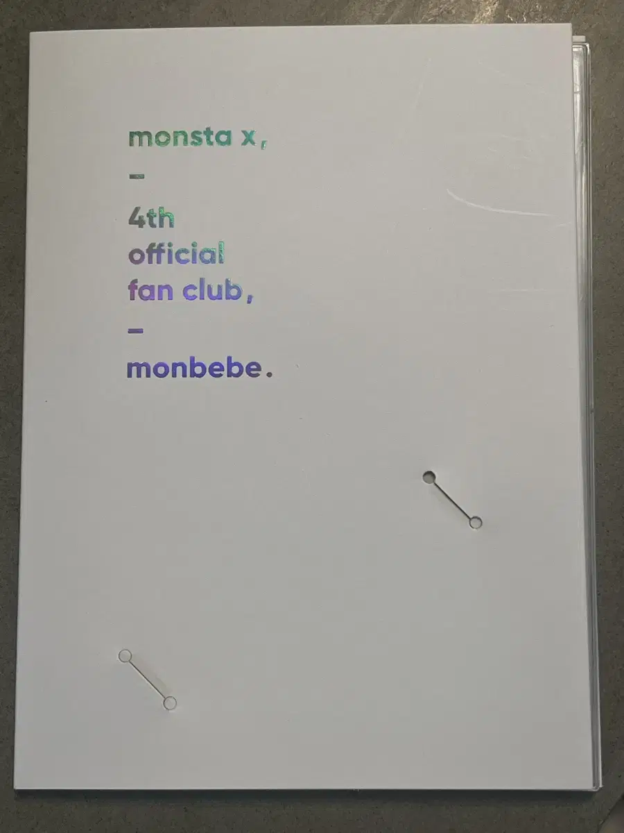 몬스타엑스 몬베베 4기 DVD