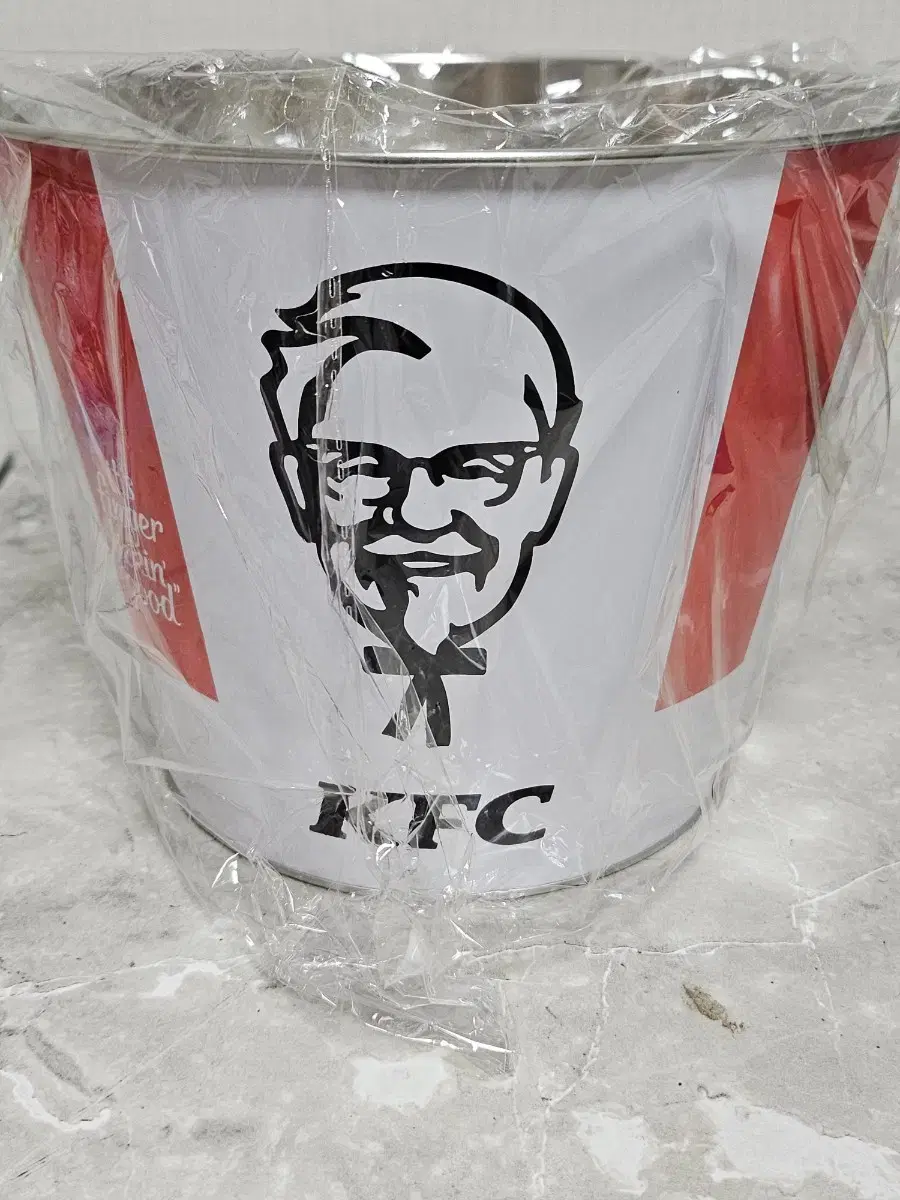 kfc 틴 버켓 스텐통