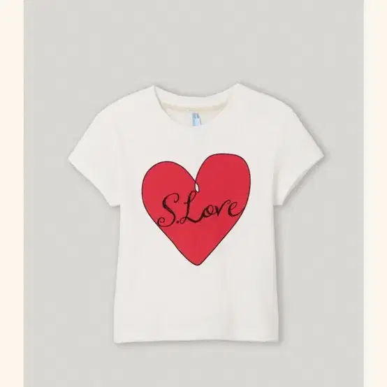 스무드무드 S.Love Tee Ivory