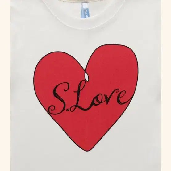 스무드무드 S.Love Tee Ivory