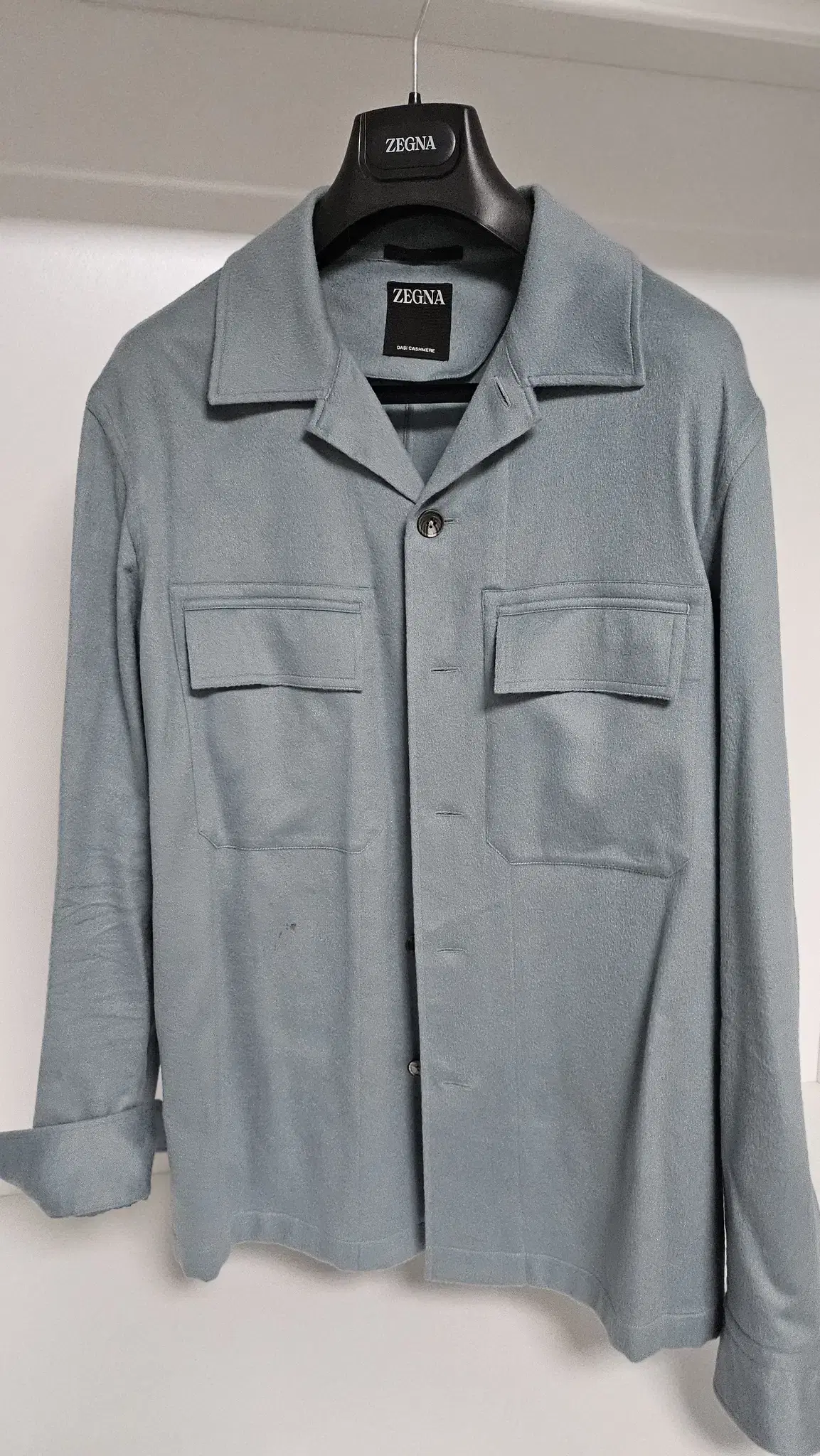 Zegna Oasi cashmere shirt (M)