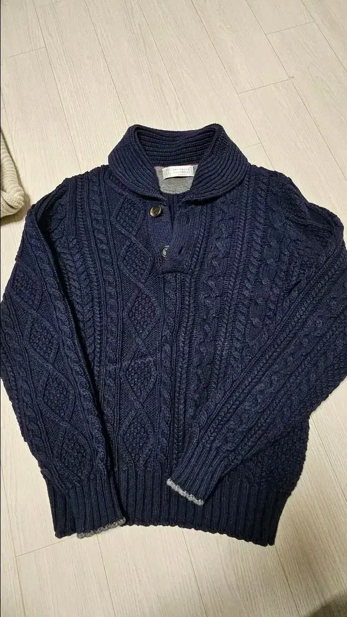 Brunello Cucinelli Half Zip Up Knit