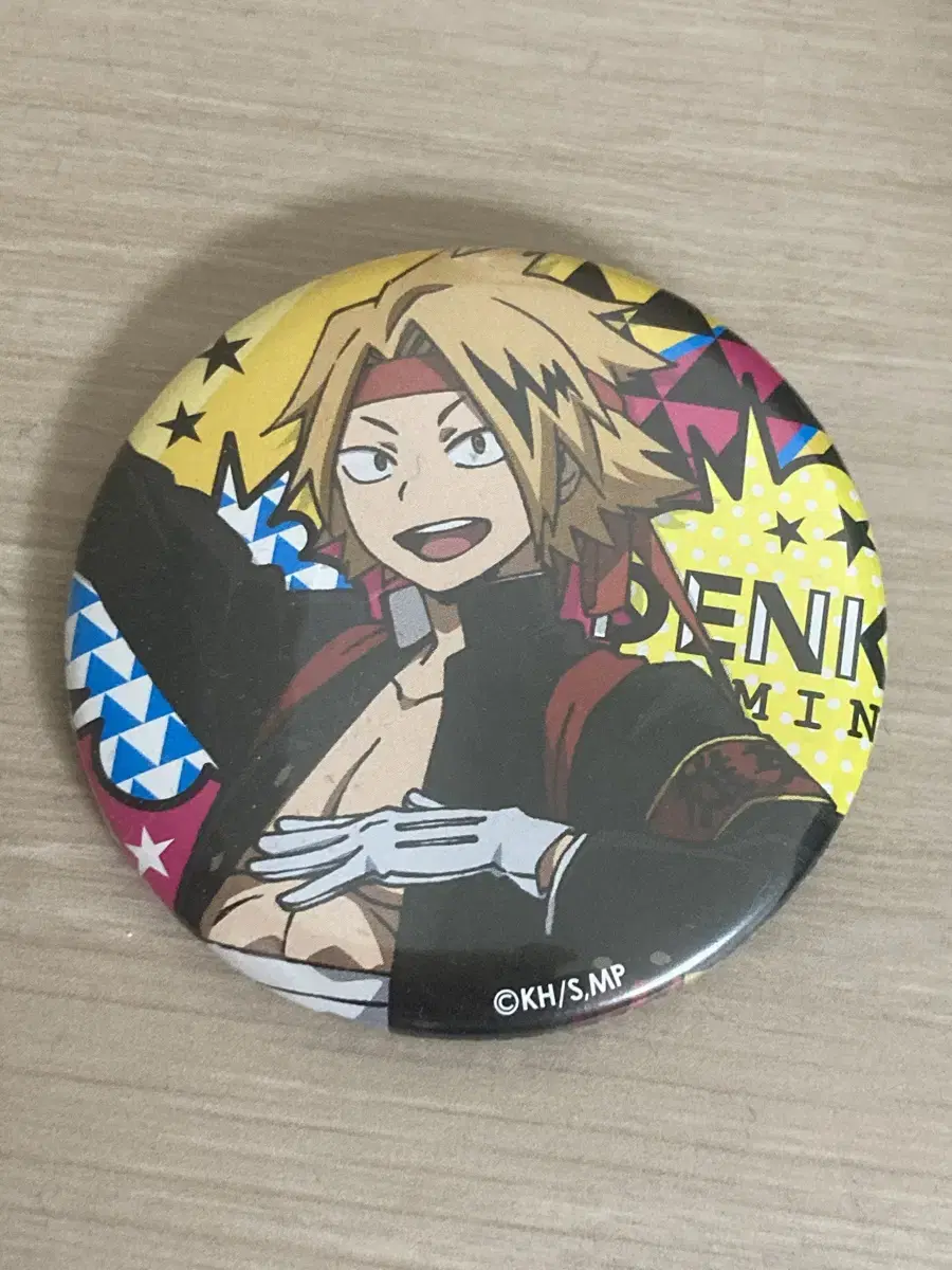 Kaminari Denki Can Badge