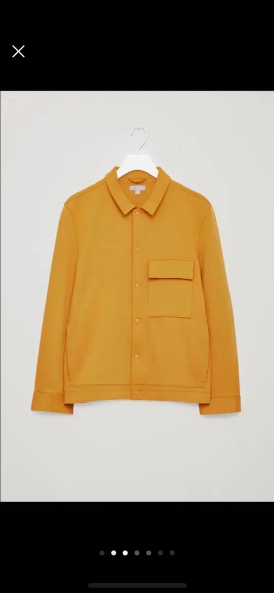 (For $15 at COS COS Cotton Twill Shirt Jacket