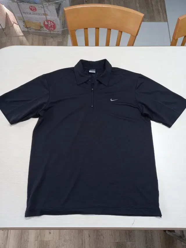 XL105 NIKE SPHERE DRY 스판 반팔셔츠 블랙 XL-305