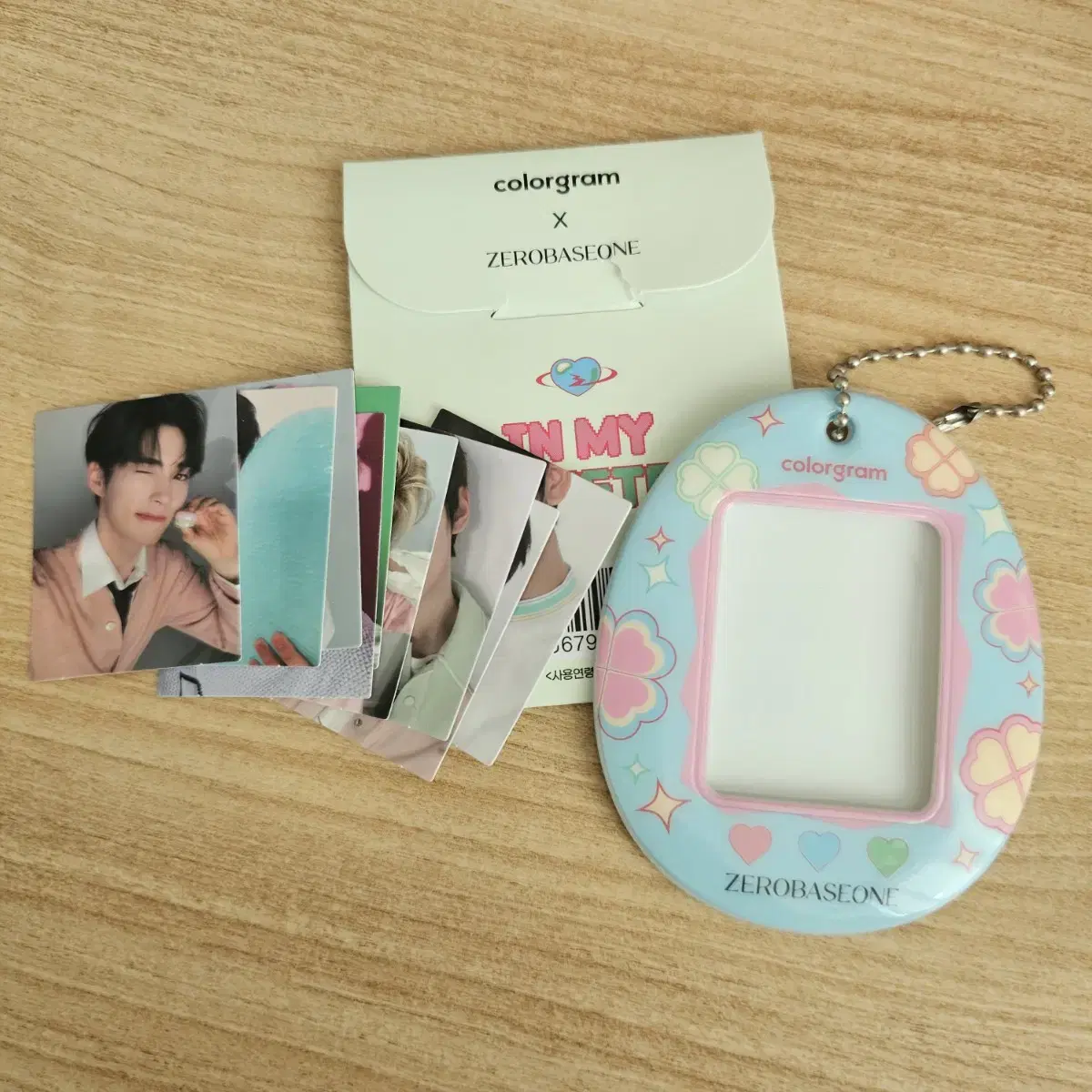 zerobaseone zb1 colorgram certificates photocard eggs keyring sets bulk wts