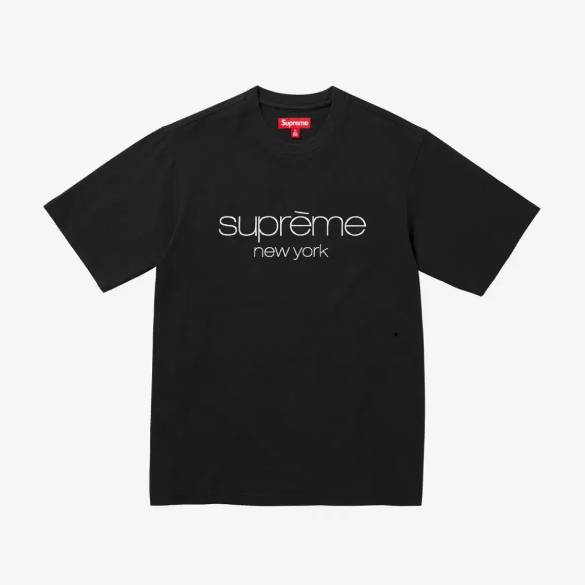 Supreme Classic Logo S/S Top Black 23FW