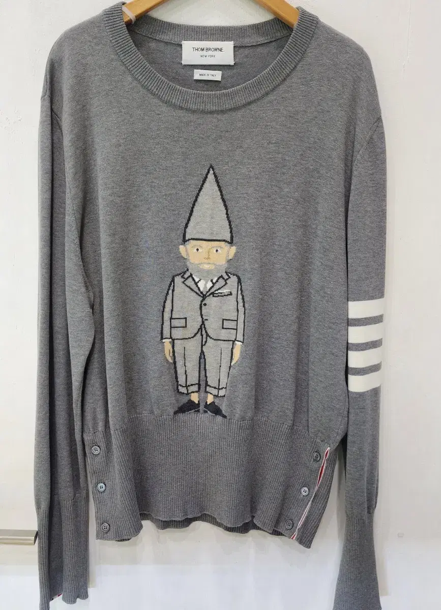 Thom Browne Intarsia Bottoming Knit Size 4