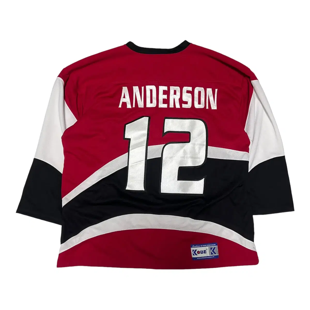 KOBE Kobe Anderson Old School Hockey Jersey (XL)