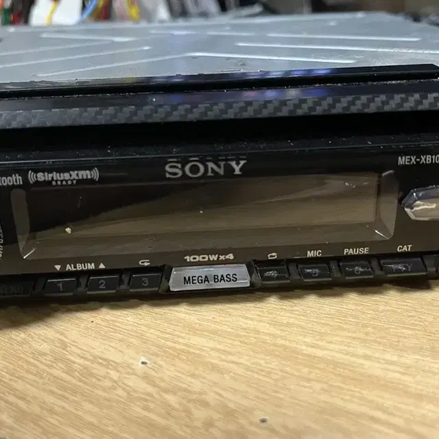 소니 sony 카오디오  : MEX-XB100BT