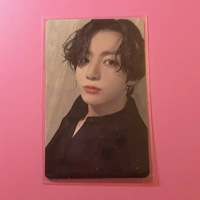 방탄소년단 정국 2019 메모리즈 블루레이 포카