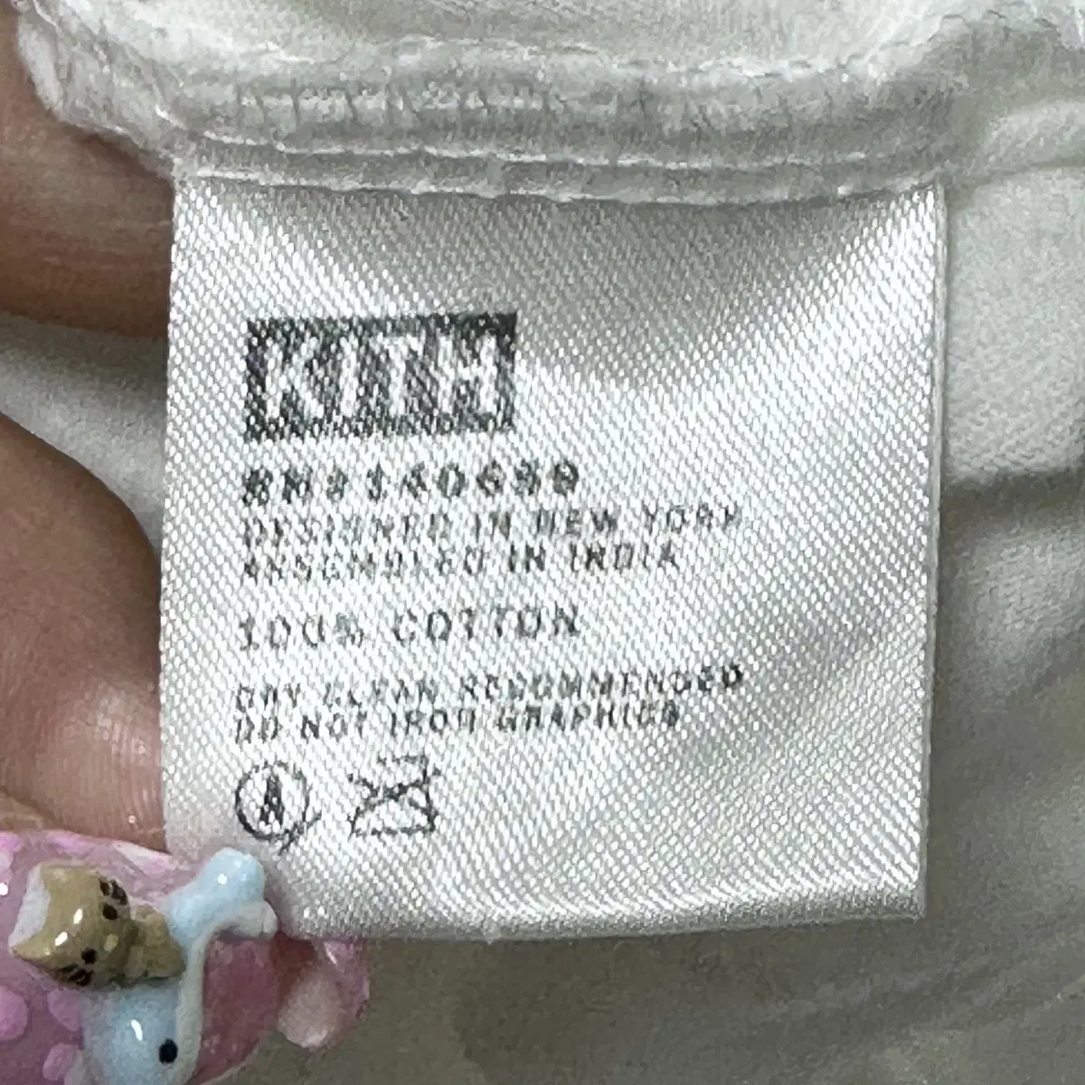 kith 로고 반팔 티셔츠