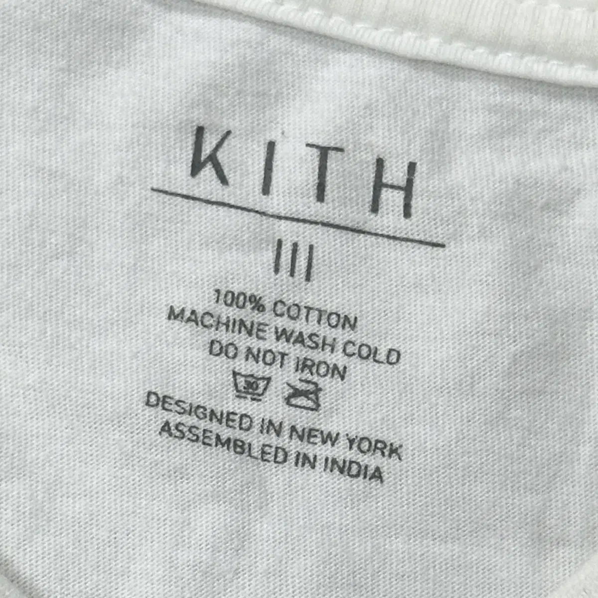 kith 로고 반팔 티셔츠