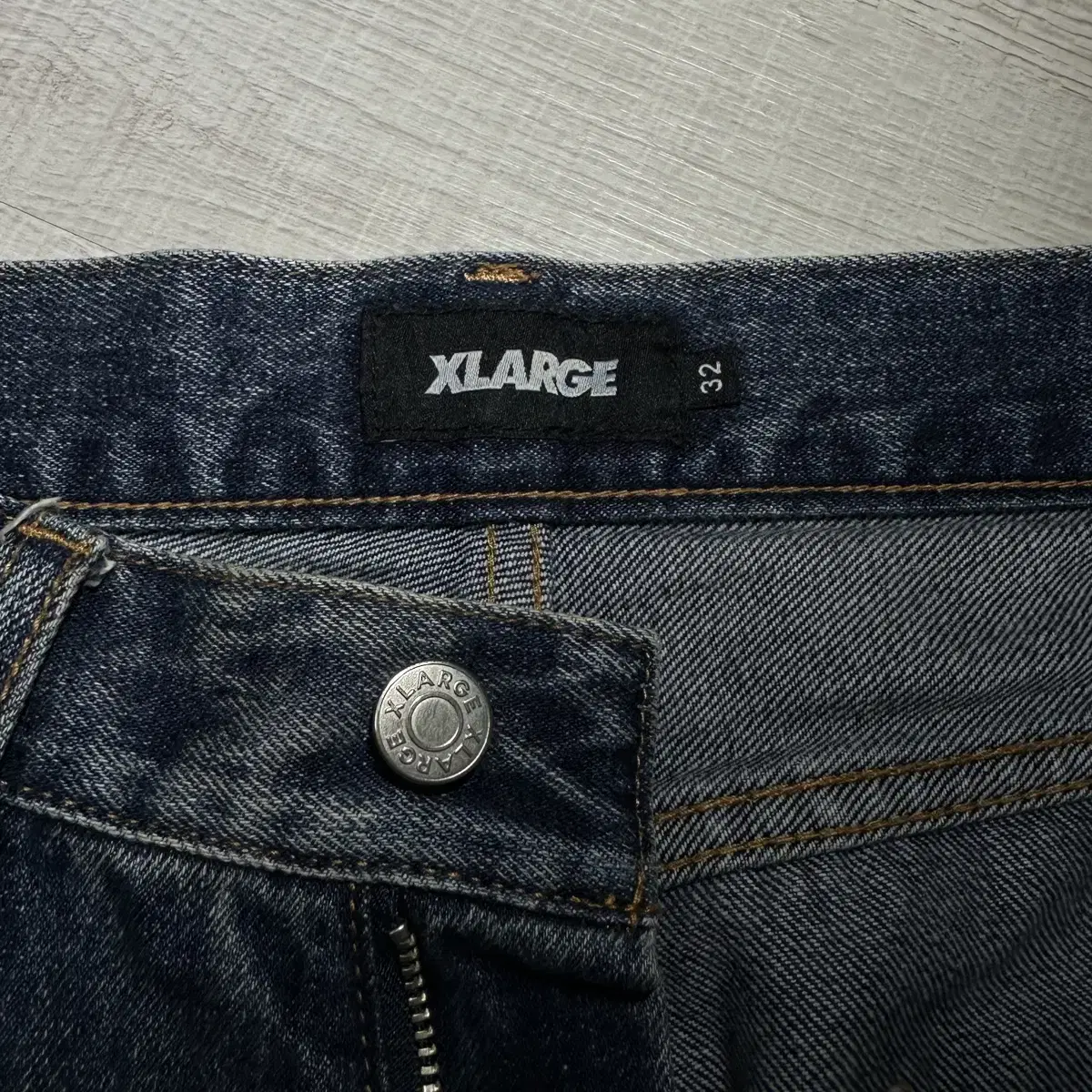 Xlarge 스트레이트 데님 팬츠