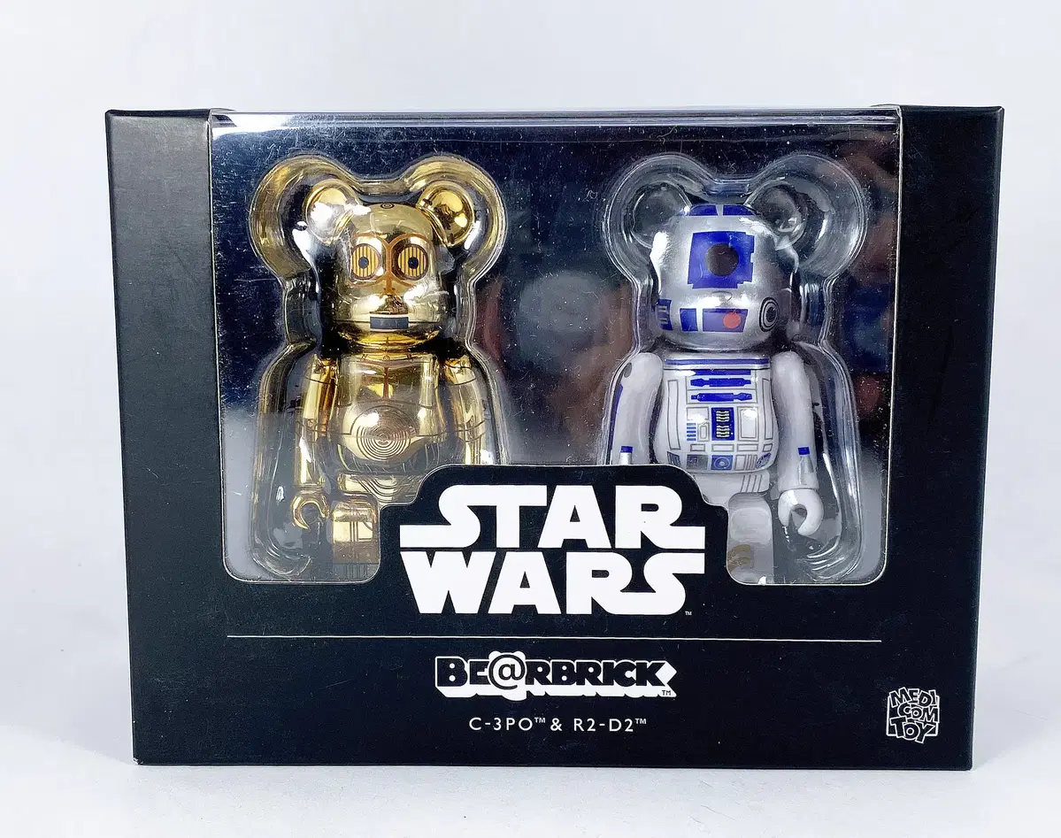 베어브릭100% 스타워즈 C-3PO & R2-D2