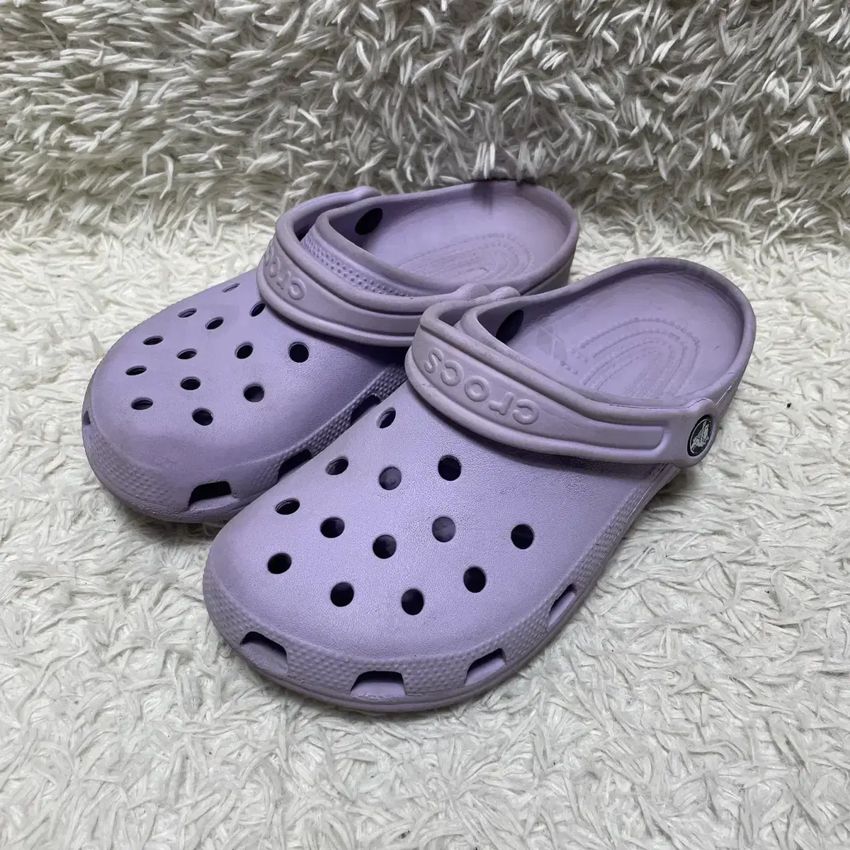 [240] CROCS 크록스 슬리퍼 연보라