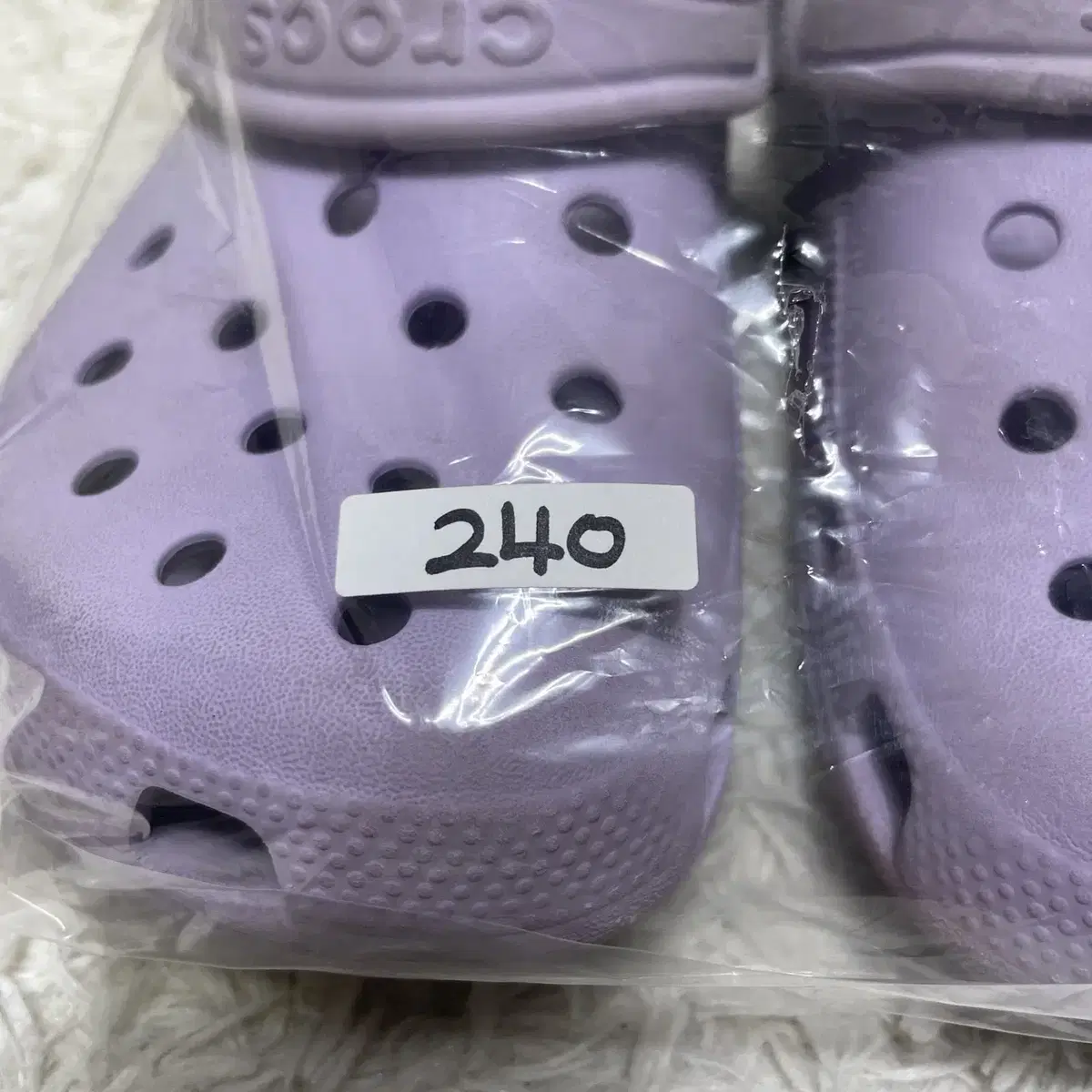 [240] CROCS 크록스 슬리퍼 연보라