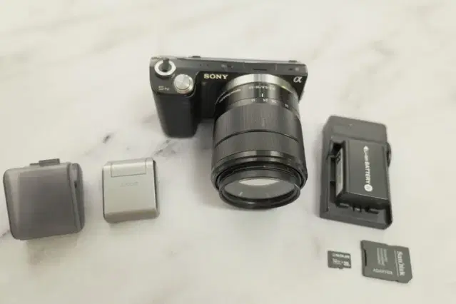 소니 미러리스 카메라 NEX-5N 과 18-55렌즈 세트