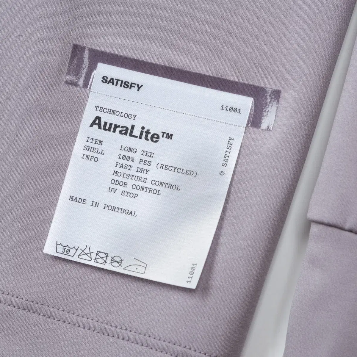 satisfy 긴소매 Auralite long tee