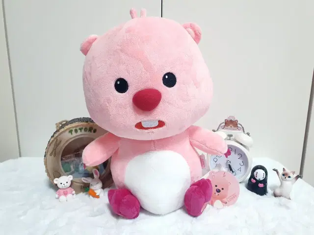 귀염뽀작한 잔망루피 인형 30cm/사은품 잔망루피 인형 키링