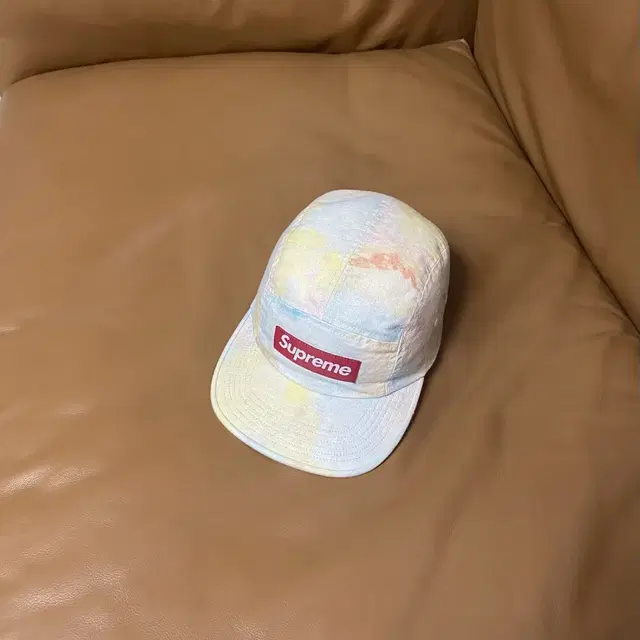 Supreme 슈프림 캠프캡 모자 (Multi Color Dyed)