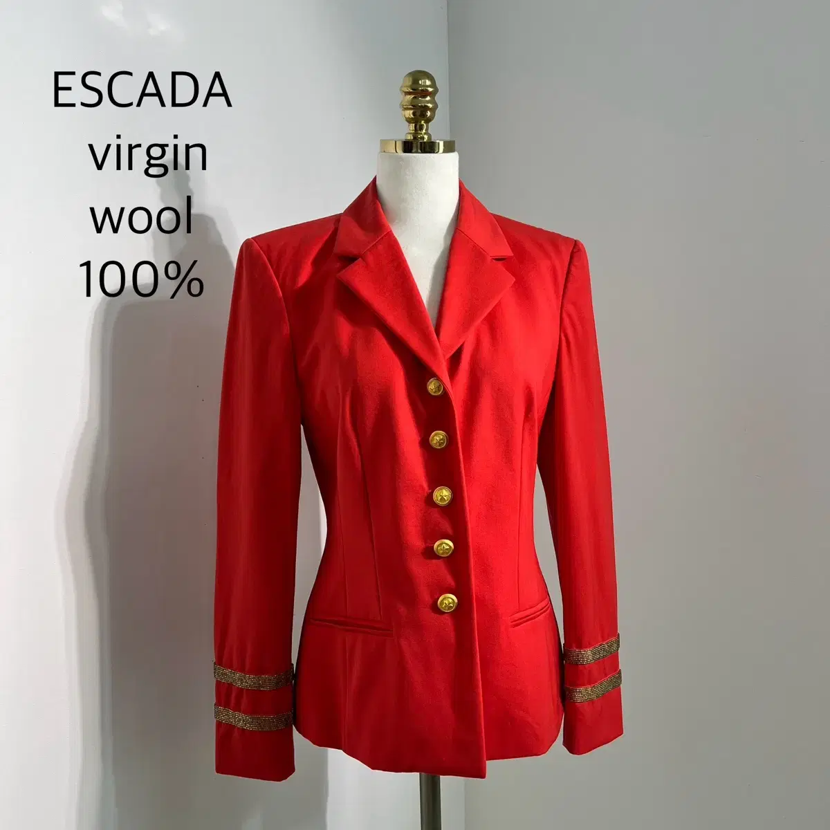 ESCADA 에스카다 VIRGIN WOOL 100% 자켓