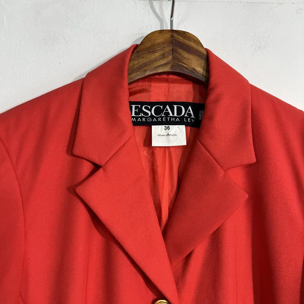 ESCADA 에스카다 VIRGIN WOOL 100% 자켓