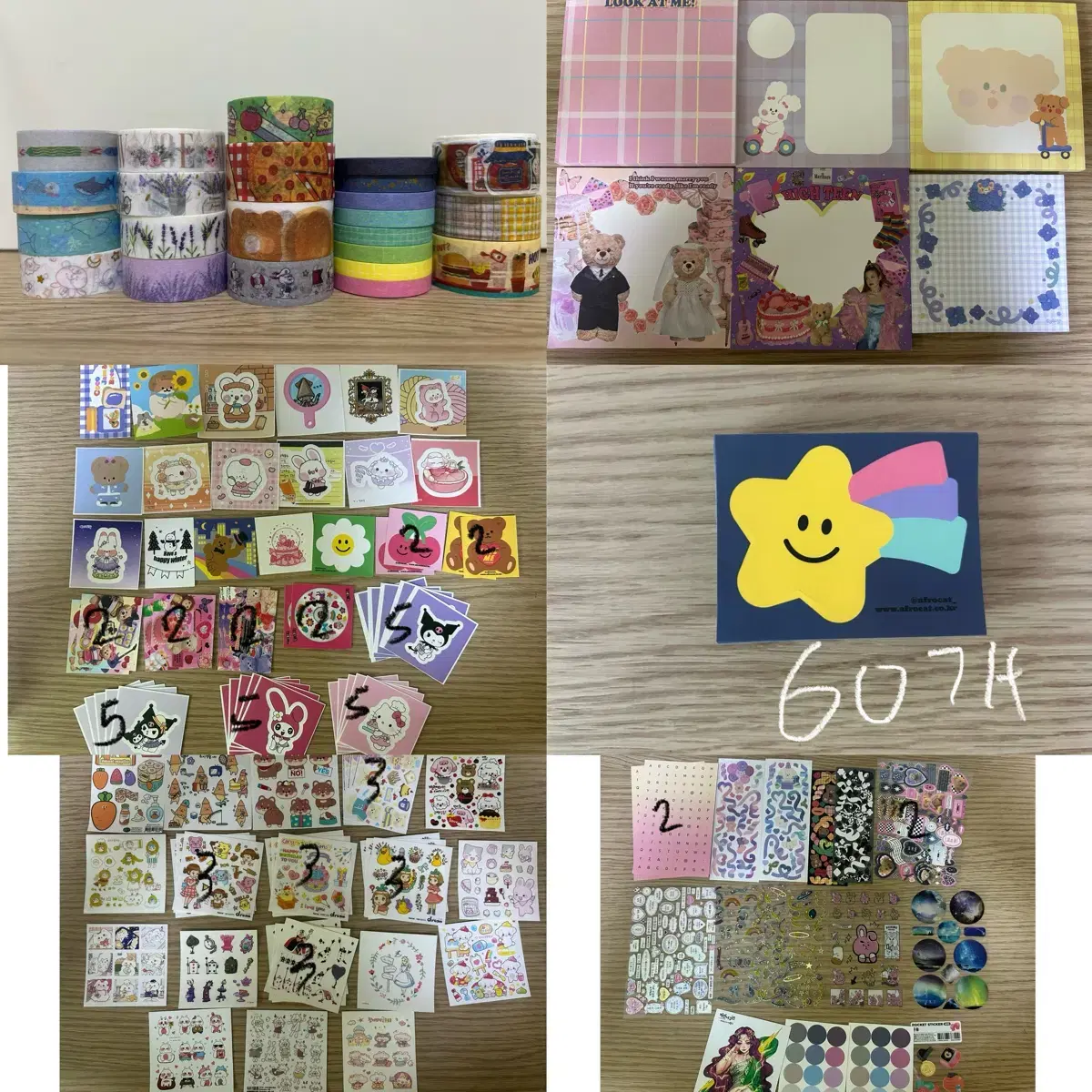 Masking tape, stickers, stickers, instagram!