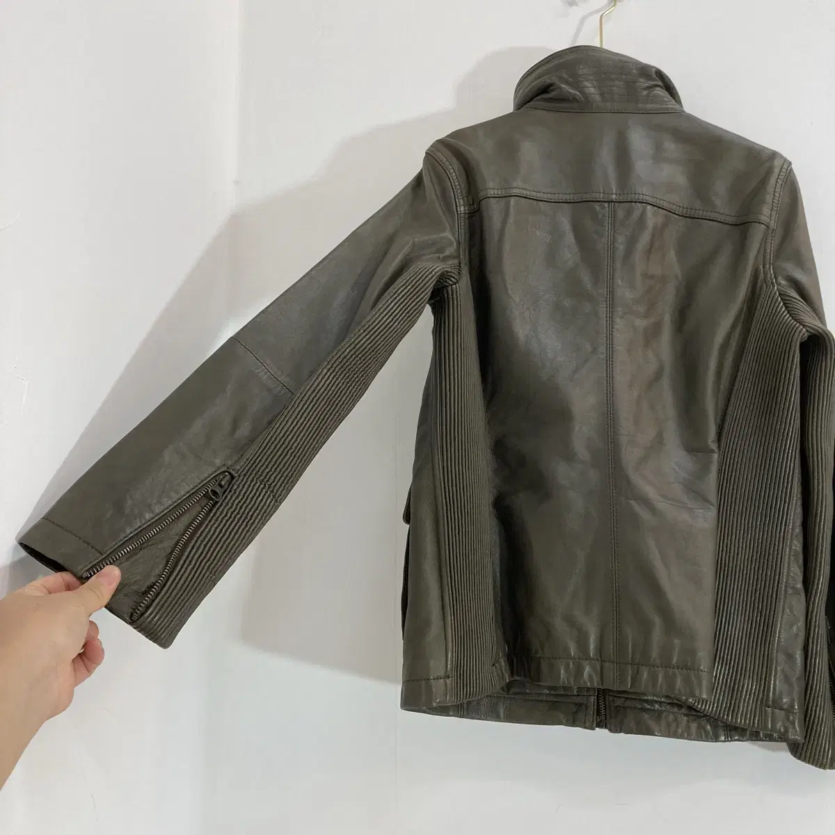 양가죽 자켓 S(44~작은 55) Lamb Leather Jacket