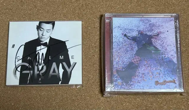 그레이 - call me gray 싸인반 CD