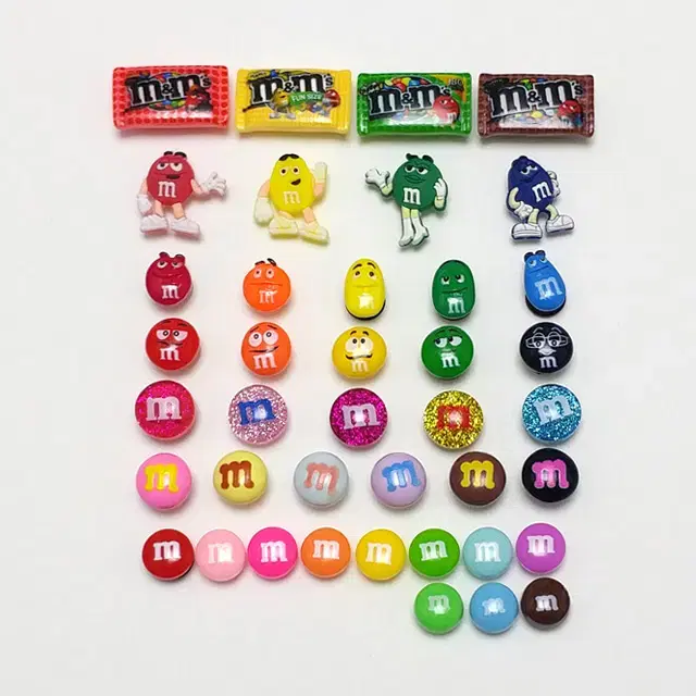 크록스 지비츠 할인!! 전부 개당 400원 M&M 초콜릿 파츠