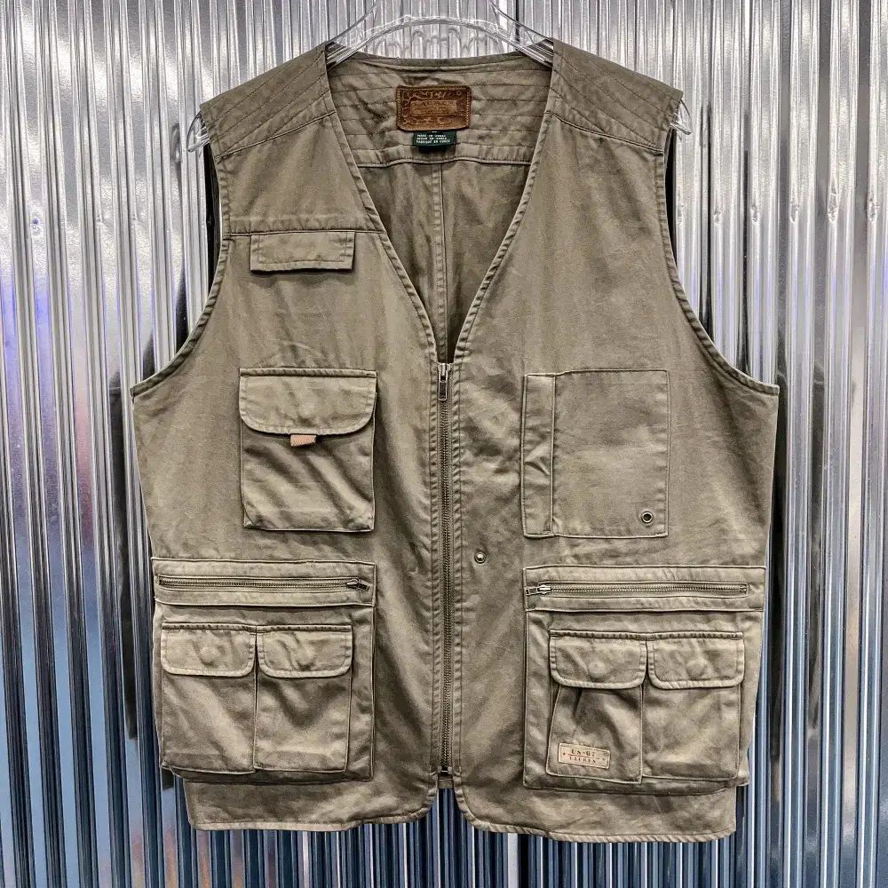 90s Polo Ralph Lauren Work Hunting Vest (Domestic L) I318