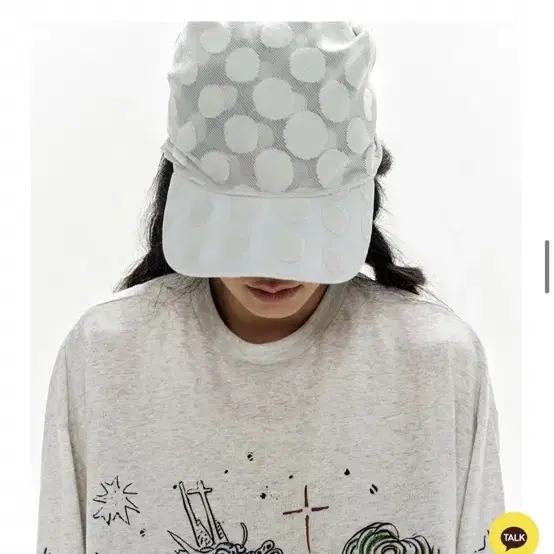 테스트매커니즘 dot scarf hat