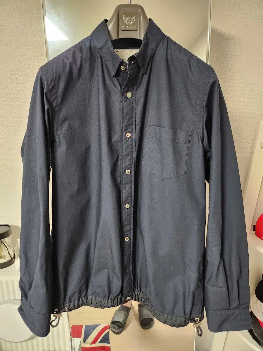 (2) Sakai Drawstring Poplin Shirt