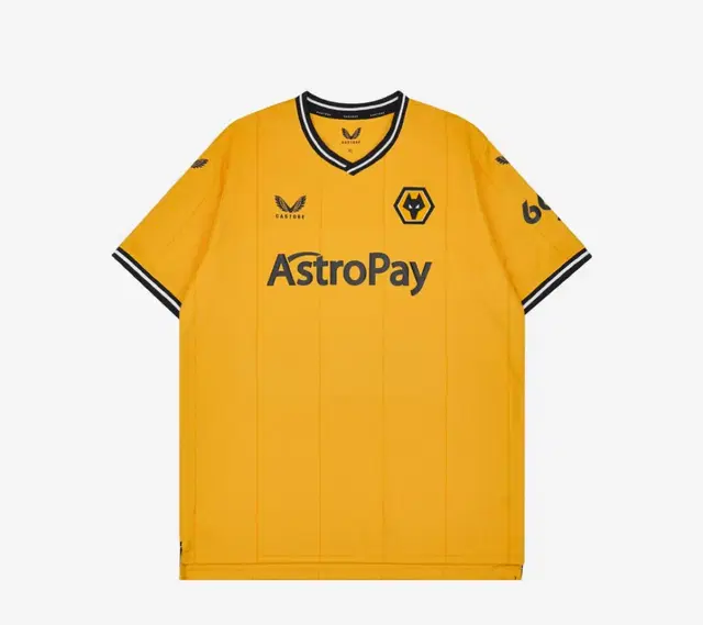 Castore Wolves 2023/24 Home Shirt Yellow