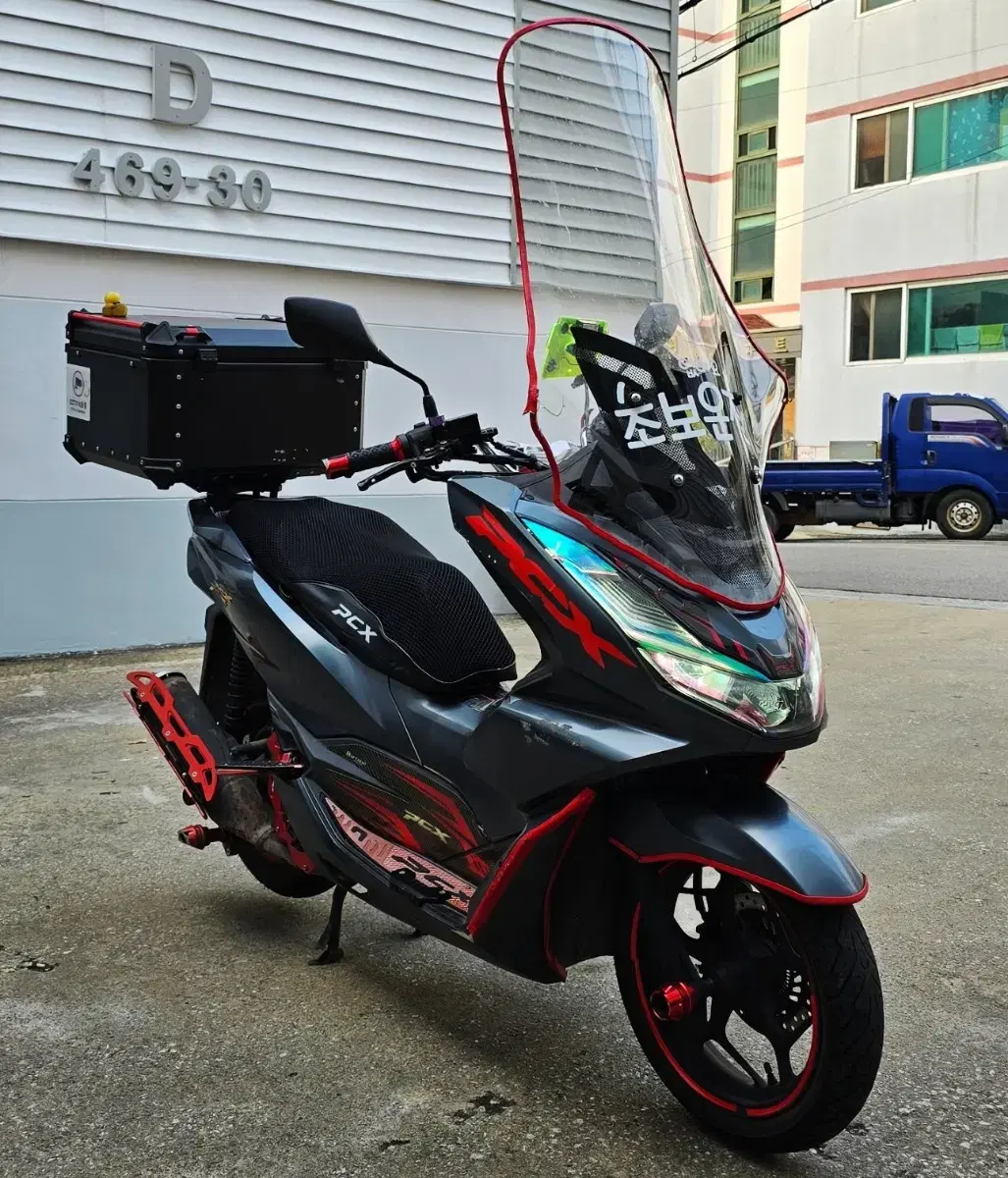 21년식 PCX125 ABS 풀튜닝 배달세팅 팝니다